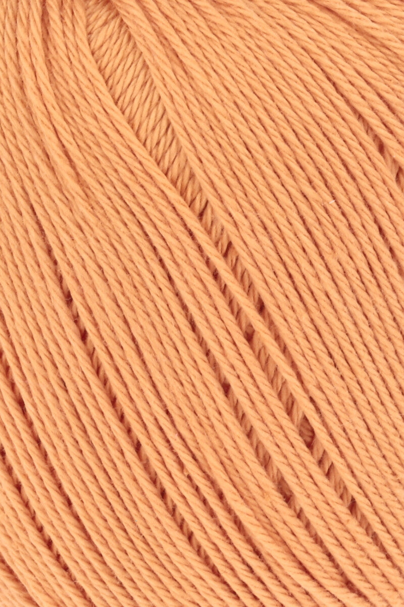 Lang Yarns Schulgarn 10/4 – 100% cotton yarn, 50g/160m – Tangarine (0028) – detail