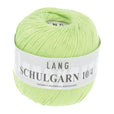 Lang Yarns Schulgarn 10/4 – 100% cotton yarn, 50g/160m – Light Green (0097)