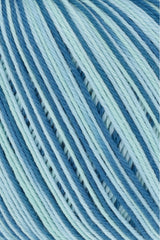 Lang Yarns Schulgarn 10/4 – 100% cotton yarn, 50g/160m – Dusty Turquoise (0171) – detail