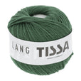 Lang Yarns Tissa – 50g / 80m – Dark Green (0037)