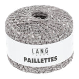 Lang Yarns Paillettes – 25g / 112m – Silver (0023)