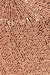 Lang Yarns Paillettes – 25g / 112m – Faint Orange (0059) – detail