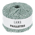 Lang Yarns Paillettes – 25g / 112m – Aqua/Silver (0072)