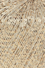 Lang Yarns Paillettes – 25g / 112m – Light Beige (0096) – detail