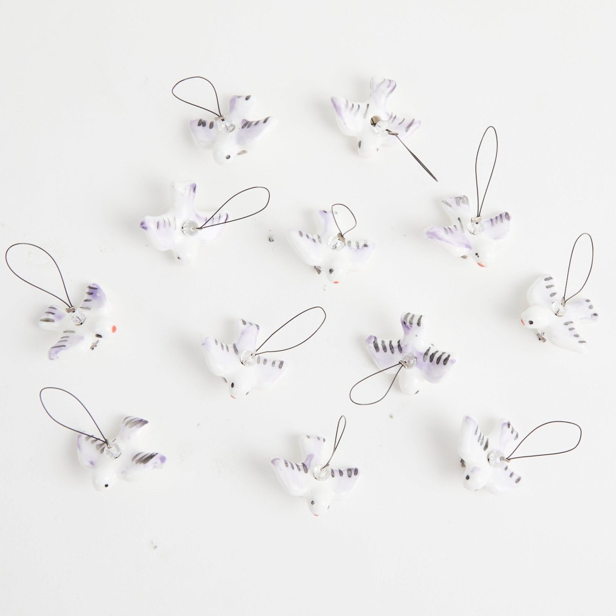 KnitPro NEW ZOONI Stitch Markers in Playful Beads Peace 