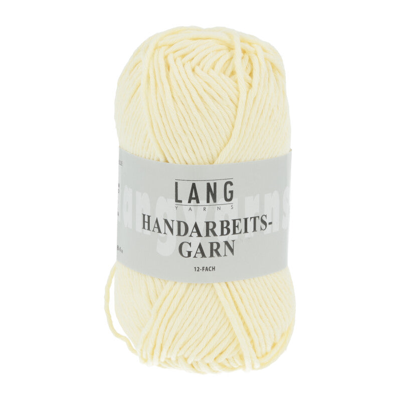 Lang Yarns Handarbeitsgarn – 50g / 84m – Pale Yellow (0714)