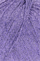 Lang Yarns Lamé Soft – 50g / 190m – Lilac (0046) – detail