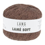 Lang Yarns Lamé Soft – 50g / 190m – Brown (0068)