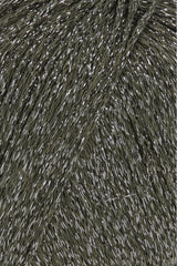 Lang Yarns Lamé Soft – 50g / 190m – Army Green (0099) – detail