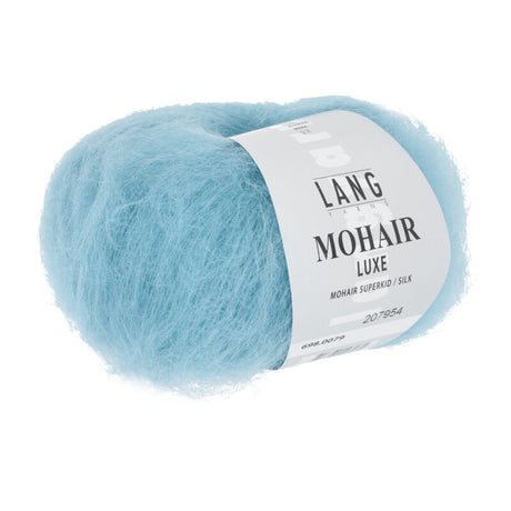 Lang Yarns Mohair Luxe Yarn, 175m / 25g – Light Turquoise (0079)