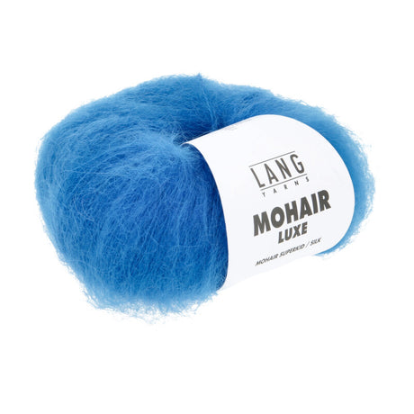 Lang Yarns Mohair Luxe Yarn, 175m / 25g – Cobalt (0121)