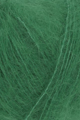 Lang Yarns Mohair Luxe Yarn, 175m / 25g – Leaf Green (0217), yarn texture