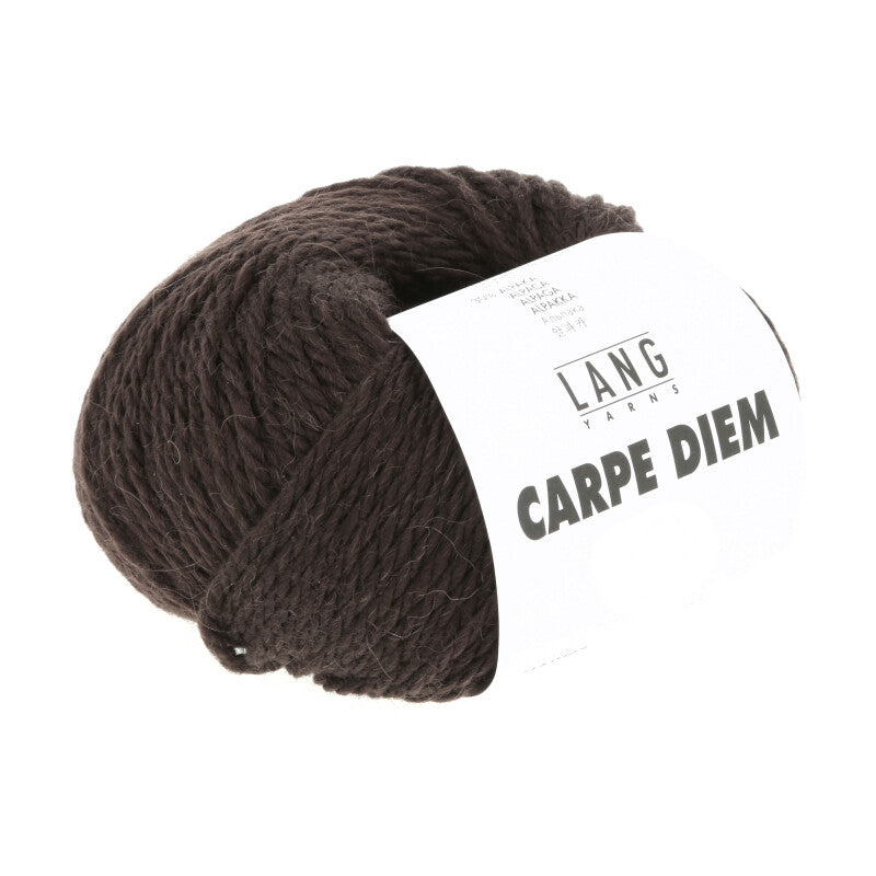 Lang Yarns Carpe Diem – 50g / 90m – Chocolate (0168)