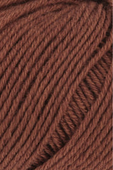 Lang Yarns Atlantis – 50g / 135m – Brick (0087) – detail