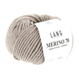 Lang Yarns Merino 70 – 50g / 70m – Beige Mélange (0022)