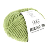 Lang Yarns Merino 70 – 50g / 70m – Lime (0044)