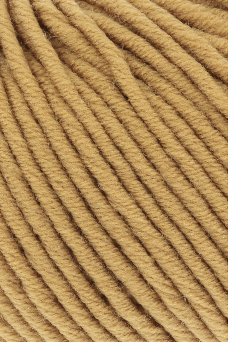 Lang Yarns Merino 70 – 50g / 70m – Gold (0050) – detail