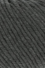 Lang Yarns Merino 50 – 100g / 90m – Dark Grey Mélange (0005) – detail