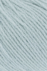 Lang Yarns Cashmere Premium Yarn, 115m / 25g – Ice Blue (0071), yarn texture