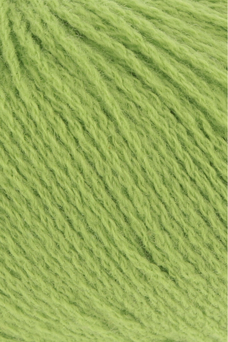 Lang Yarns Cashmere Premium Yarn, 115m / 25g – Lime (0216), yarn texture