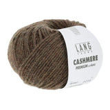 Lang Yarns Cashmere Premium Yarn, 115m / 25g – Choco Mélange (0467)