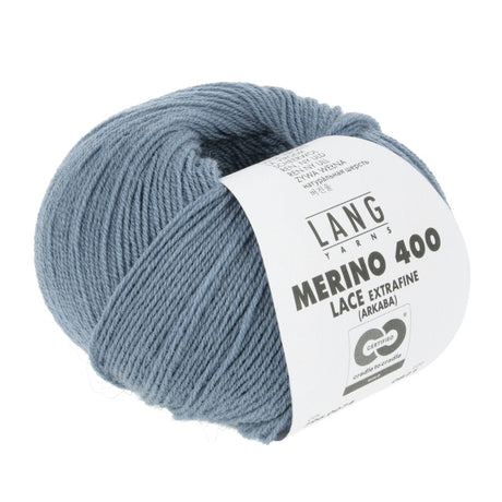Lang Yarns Merino 400 Lace – 25g / 200m – Atlantic (0074)