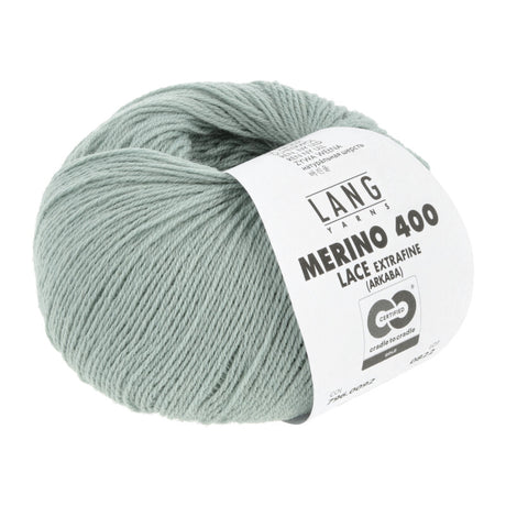 Lang Yarns Merino 400 Lace – 25g / 200m – Sage (0092)