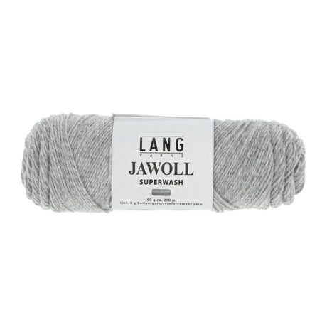 Lang Yarns Jawoll Yarn, 190m / 50g – Grey Mélange (0005)