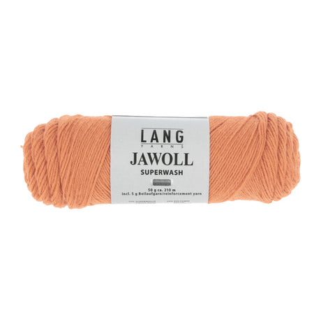 Lang Yarns Jawoll Yarn, 190m / 50g – Tangarine (0159)