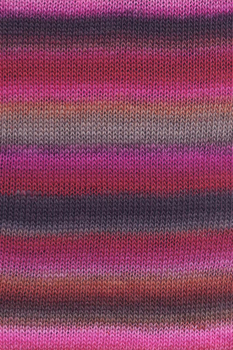 Lang Yarns Mille Colori Baby – 50g / 190m – Pink/Brown (0085) – detail