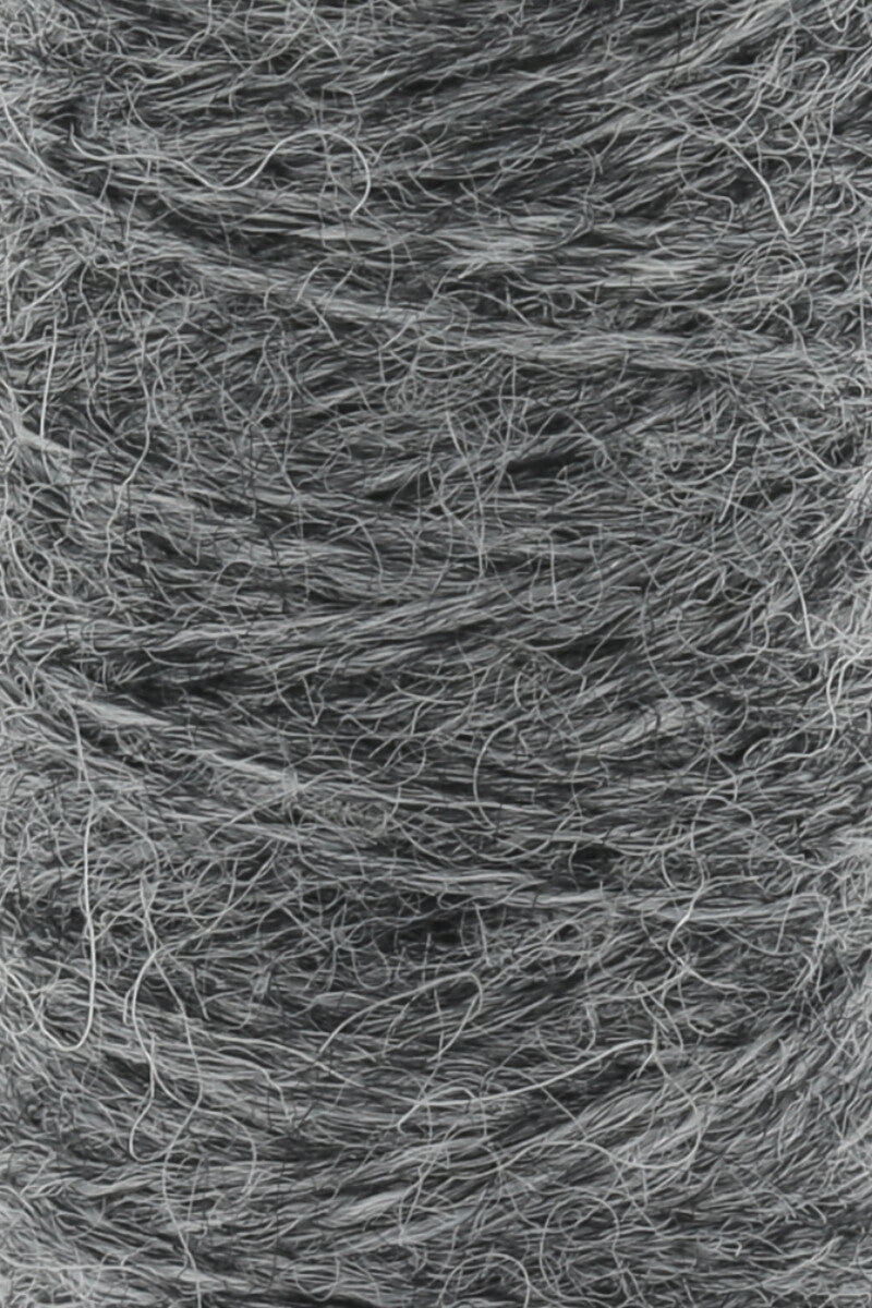 Lang Yarns Jawoll Heel Reinforcement Yarn – 5g / 42m – Dark Grey Mélange (0003) – detail