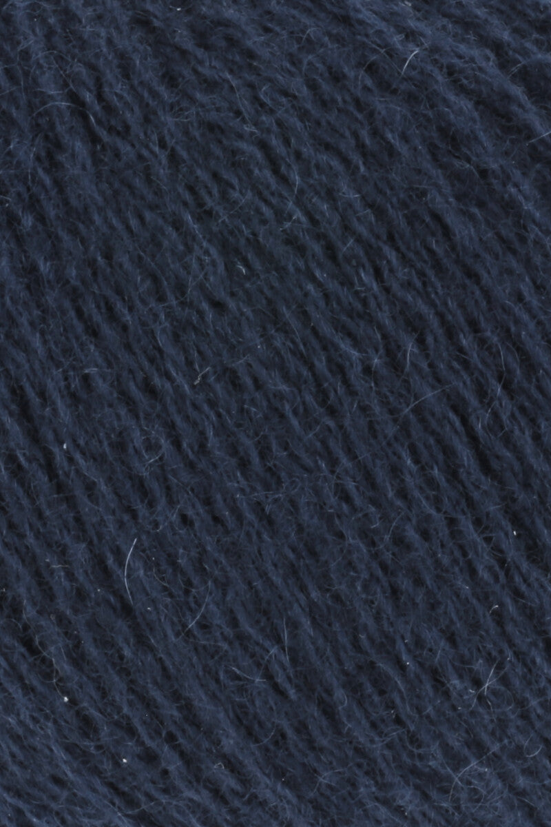 Lang Yarns Cashmere Lace – 25g / 165m – Navy (0025) – detail