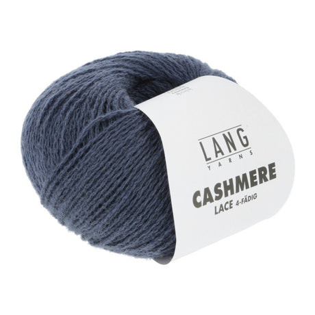 Lang Yarns Cashmere Lace – 25g / 165m – Blue Marine Mélange (0234)