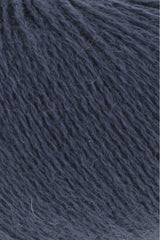 Lang Yarns Cashmere Lace – 25g / 165m – Blue Marine Mélange (0234) – detail