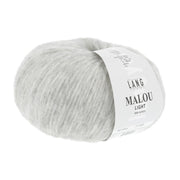 Lang Yarns Malou Light – 50g / 190m – Light Grey (0003)