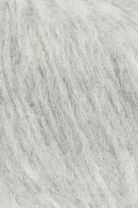 Lang Yarns Malou Light – 50g / 190m – Light Grey (0003) – detail