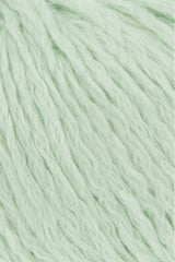 Lang Yarns Amira – 50g / 100m – Pastel Green (0091) – detail