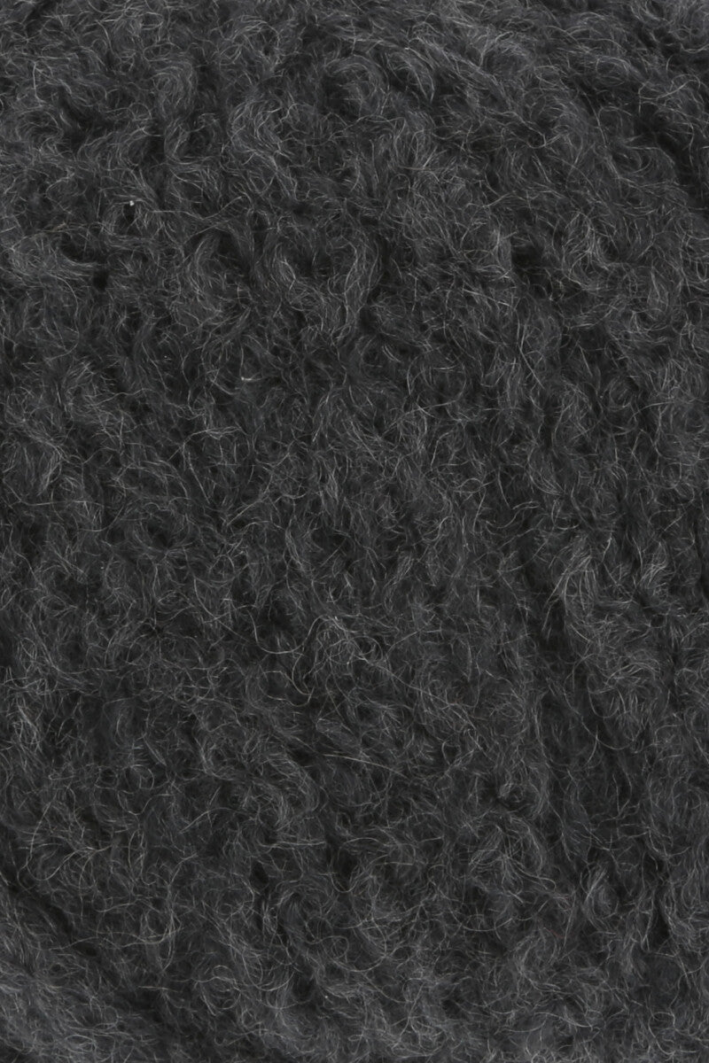 Lang Yarns Cashmere Light – 25g / 85m – Anthracite (0070) – detail