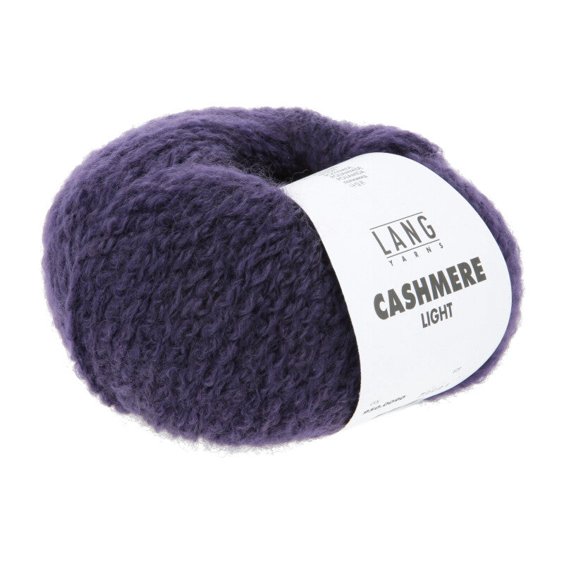 Lang Yarns Cashmere Light – 25g / 85m – Dark Purple (0090)