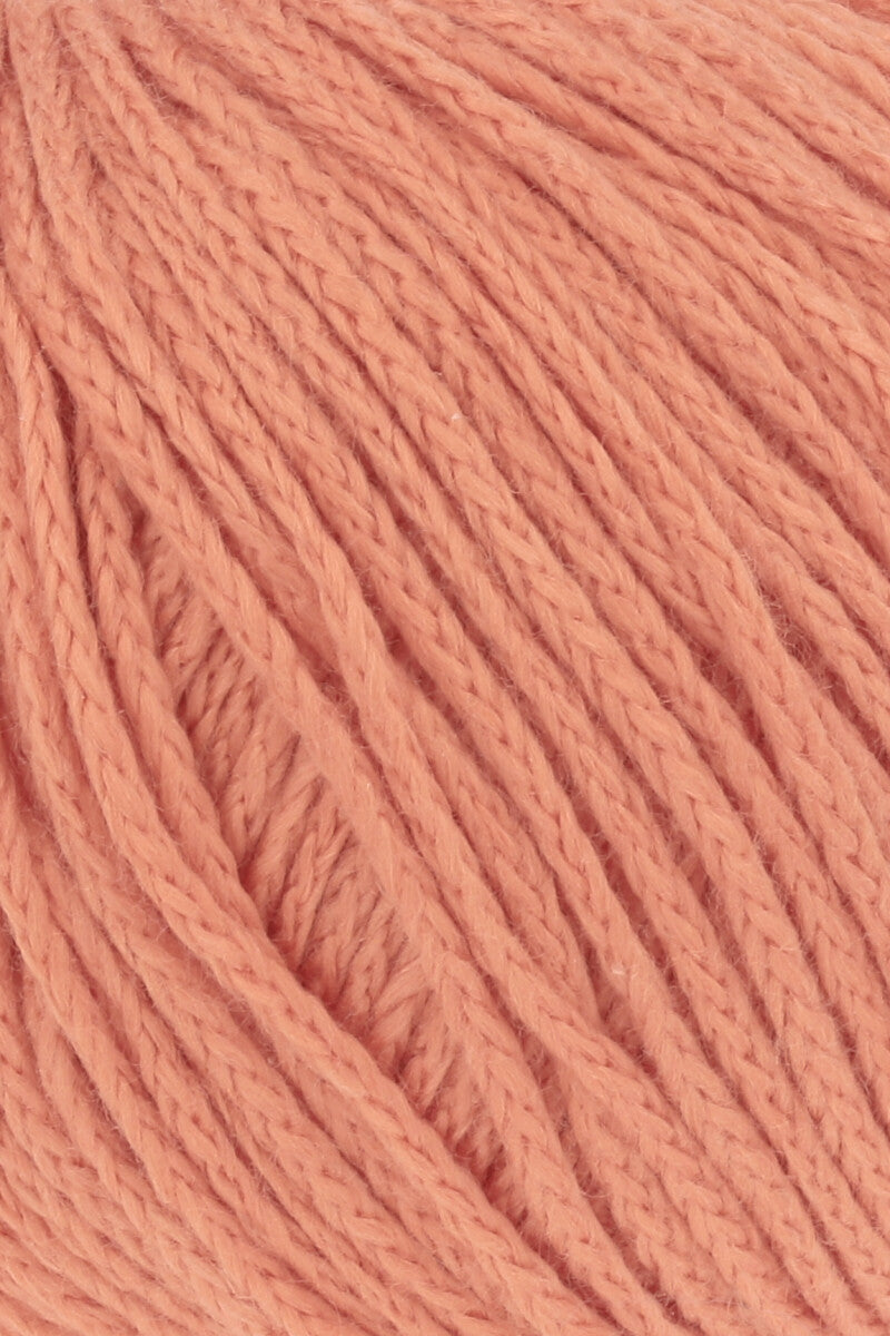 Lang Yarns Norma – 50g / 135m – Orange (0061) – detail