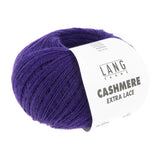 Lang Yarns Cashmere Extra Lace – 25g / 320m – Purple (0090) – B view