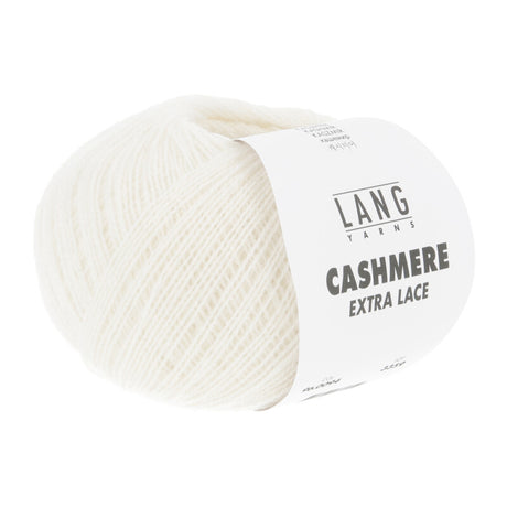 Lang Yarns Cashmere Extra Lace – 25g / 320m – Offwhite (0094)