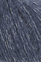 Lang Yarns Mohair Fancy yarn, Steel Blue, colour 0010, alternate product photograph