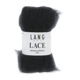 Lang Yarns Lace Yarn, 310m / 25g – Black (0004)