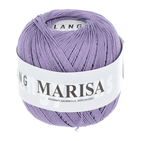 Lang Yarns Marisa – 100% Egyptian cotton yarn, 50g/210m – Purple (0012)