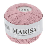 Lang Yarns Marisa – 100% Egyptian cotton yarn, 50g/210m – Dusky Pink (0083)