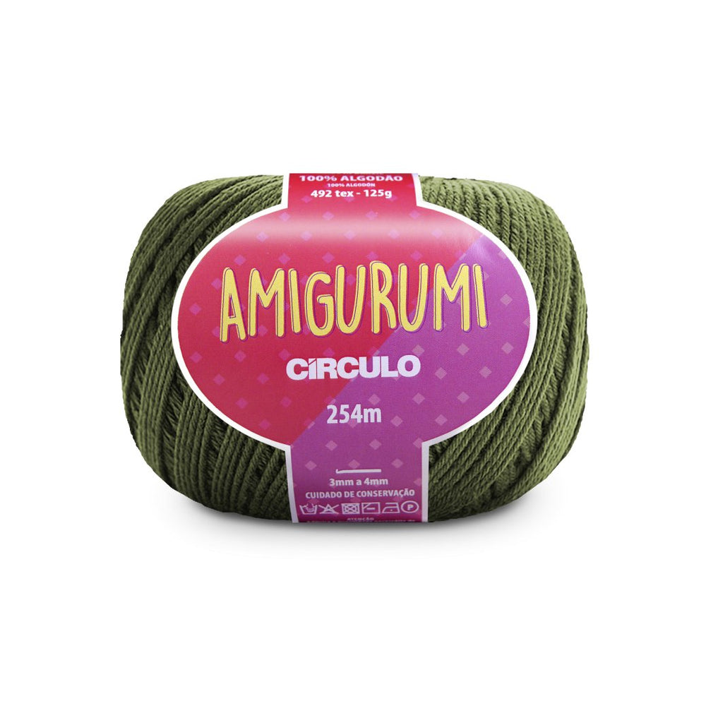 Soft and sturdy Circulo Amigurumi Yarn, 100% cotton.