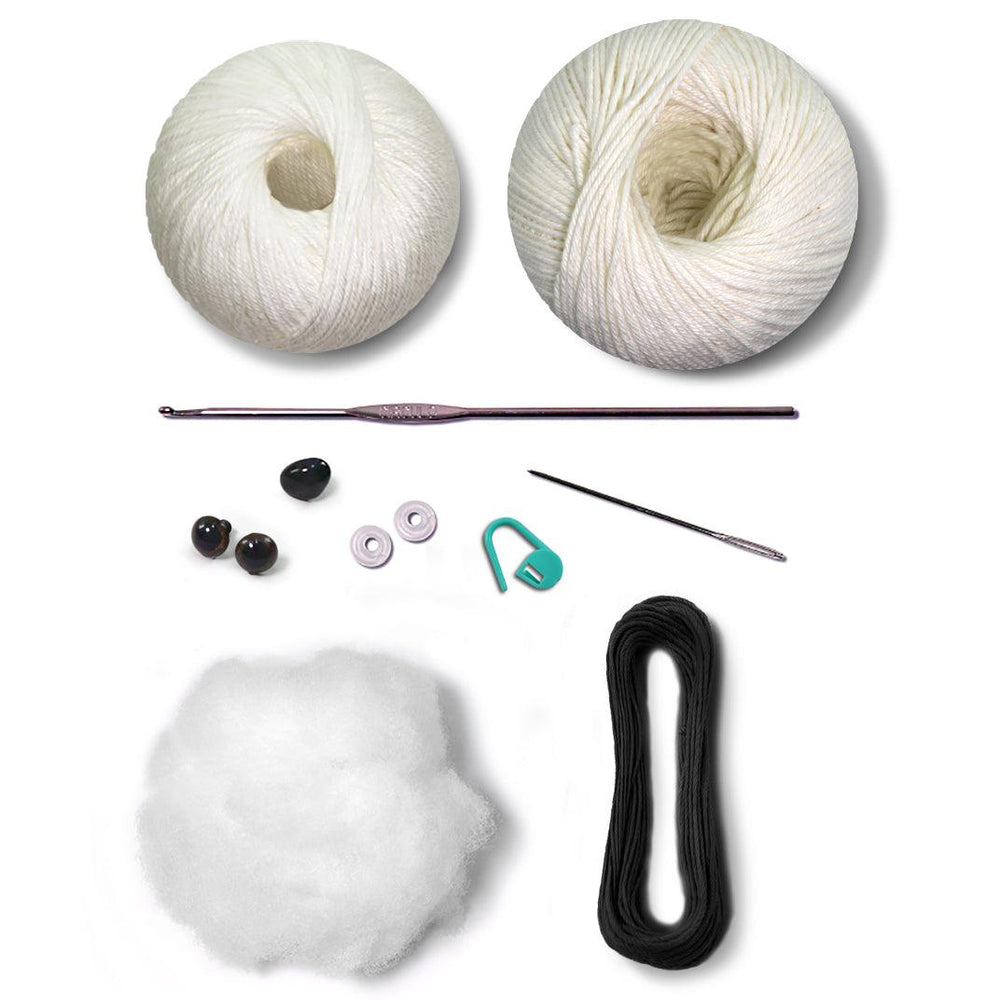 Poodle Amigurumi Kit by Circulo, designed for unique crafting.
