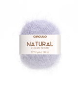 Circulo Natural Luxury Decor - Fluffy Yarn, 180 m / 280 g - Ball of yarn with Circulo label on a white background