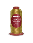 Circulo Cordone 100% Polyamide Crochet Yarn, 450 m / 100 g - Spool of Circulo Cordoné thread on a white background